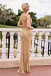 Primavera Couture 13166 Halter Neck Beaded Dress
