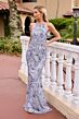 Primavera Couture 13166 Halter Neck Beaded Dress