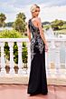 Primavera Couture 13167 High Halter Neck Embellished Dress