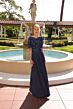 Primavera Couture 13171 Beaded Bodice A-Line Dress