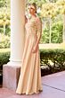 Primavera Couture 13171 Beaded Bodice A-Line Dress