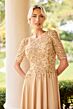 Primavera Couture 13171 Beaded Bodice A-Line Dress