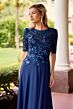 Primavera Couture 13171 Beaded Bodice A-Line Dress
