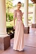 Primavera Couture 13171 Beaded Bodice A-Line Dress