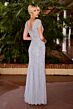Primavera Couture 13178 Cap Sleeve Fit And Flare Dress