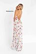 Primavera Couture 3073 High Slit Cross Back Dress