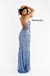Primavera Couture 3290 Beaded High Slit Scoop Neck Dress
