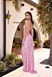 Primavera Couture 3290 Beaded High Slit Scoop Neck Dress