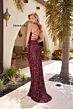 Primavera Couture 3290 Beaded High Slit Scoop Neck Dress