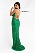 Primavera Couture 3290 Beaded High Slit Scoop Neck Dress