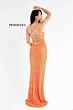Primavera Couture 3290 Beaded High Slit Scoop Neck Dress