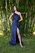 Primavera Couture 4152 One-Shoulder High Slit Dress