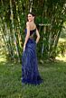 Primavera Couture 4152 One-Shoulder High Slit Dress