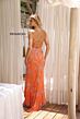 Primavera Couture 4156 Scoop Neck Lace-Up Back Dress