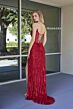 Primavera Couture 4304 Basque Waist Strapless Dress