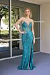 Primavera Couture 4304 Basque Waist Strapless Dress