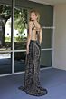 Primavera Couture 4308 Side Cutout Beaded High Slit Dress