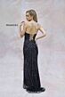 Primavera Couture 4309 Midriff Cutout Strapless V-Neck Dress