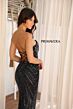 Primavera Couture 4309 Midriff Cutout Strapless V-Neck Dress