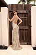 Primavera Couture 4312 Scoop Neck Lace-Up Back Dress