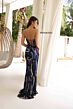 Primavera Couture 4320 Lace-Up Back Strapless Scoop Neck Dress