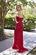 Primavera Couture 4321 Illusion Bodice Beaded Strapless Dress