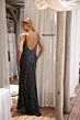Primavera Couture 4322 V-Neck Beaded Low Back Dress
