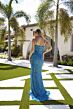 Primavera Couture 4327 Sweetheart Neck Spaghetti Strap Dress