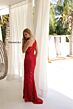 Primavera Couture 4329 Side Cutout High Slit Dress