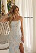 Primavera Couture 4331 Strapless Beaded Scoop Neck Dress