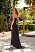 Primavera Couture 4340 Midriff Cutout Ruched Derriere Dress