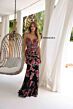 Primavera Couture 4354 Strapless Floral Sweetheart Neck Dress