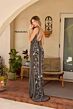 Primavera Couture 4357 Scoop Back Beaded Sleeveless Dress