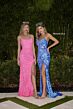 Primavera Couture 4362 Cutout Back High Slit Dress