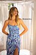 Primavera Couture 4362 Cutout Back High Slit Dress