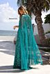 Primavera Couture 4376 Beaded High Slit Removable Cape Dress