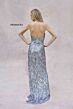 Primavera Couture 4376 Beaded High Slit Removable Cape Dress