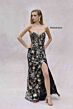 Primavera Couture 4381 Corset Bodice High Slit Dress