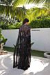 Primavera Couture 4385 Strapless V-Neck Matching Cape Dress