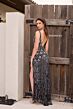 Primavera Couture 4386 Sleeveless Beaded V-Neck Dress