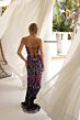 Primavera Couture 4387 Strapless Beaded Lace-Up Back Dress