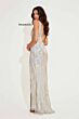 Primavera Couture 4299 Beaded V-Back Sleeveless Dress