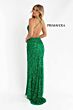 Primavera Couture 3295 Cross Back V-Neck Dress