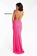 Primavera Couture 3295 Cross Back V-Neck Dress
