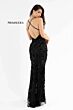 Primavera Couture 3731 Beaded Cross Back Dress