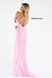 Primavera Couture 3746 Floral Beaded V-Neck Dress
