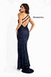 Primavera Couture 3761 Strappy Back One-Shoulder Dress