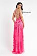 Primavera Couture 3772 Cross Back Beaded A-Line Dress