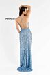 Primavera Couture 3791 Spaghetti Strap Lace-Up Cross Back Dress