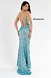 Primavera Couture 3791 Spaghetti Strap Lace-Up Cross Back Dress